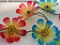 Danielles Place Carolyn Warvel Plastic Bottle Flower Lights